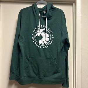 San Diego Zoo Wildlife Alliance Hoodie (green)(Large)